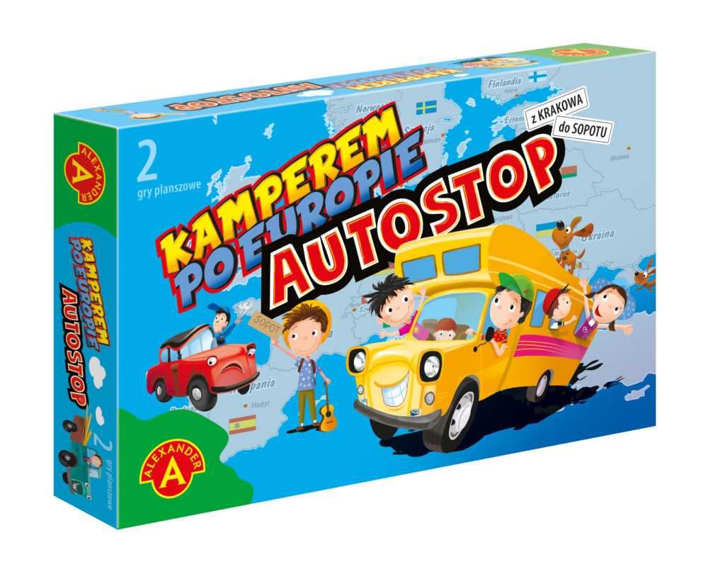 Gra w 2w1 Kamperem po Europie Autostop Alexander