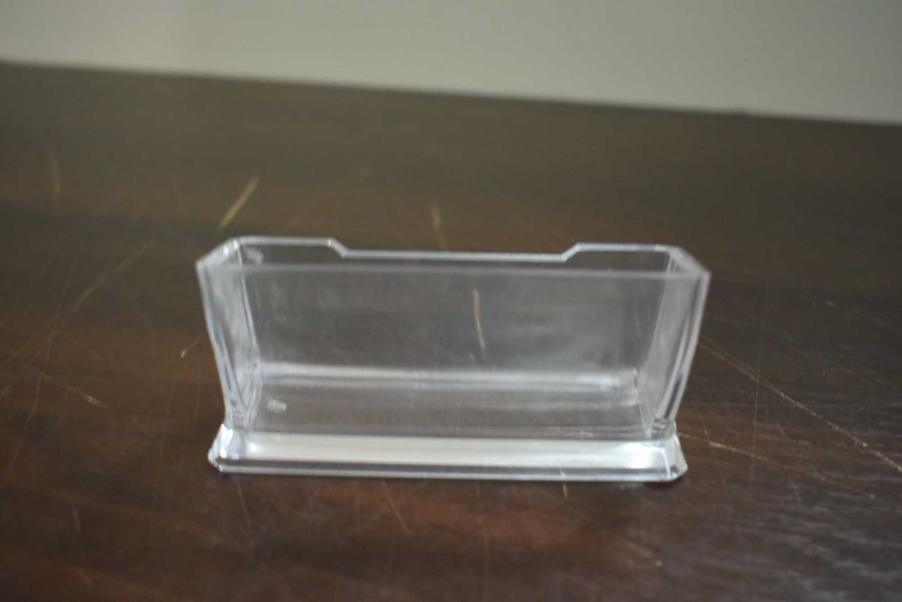 Wizytownik biurowy transparentny