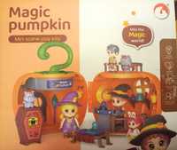 Magic pumpkin dynia domek przenośny z figurkami