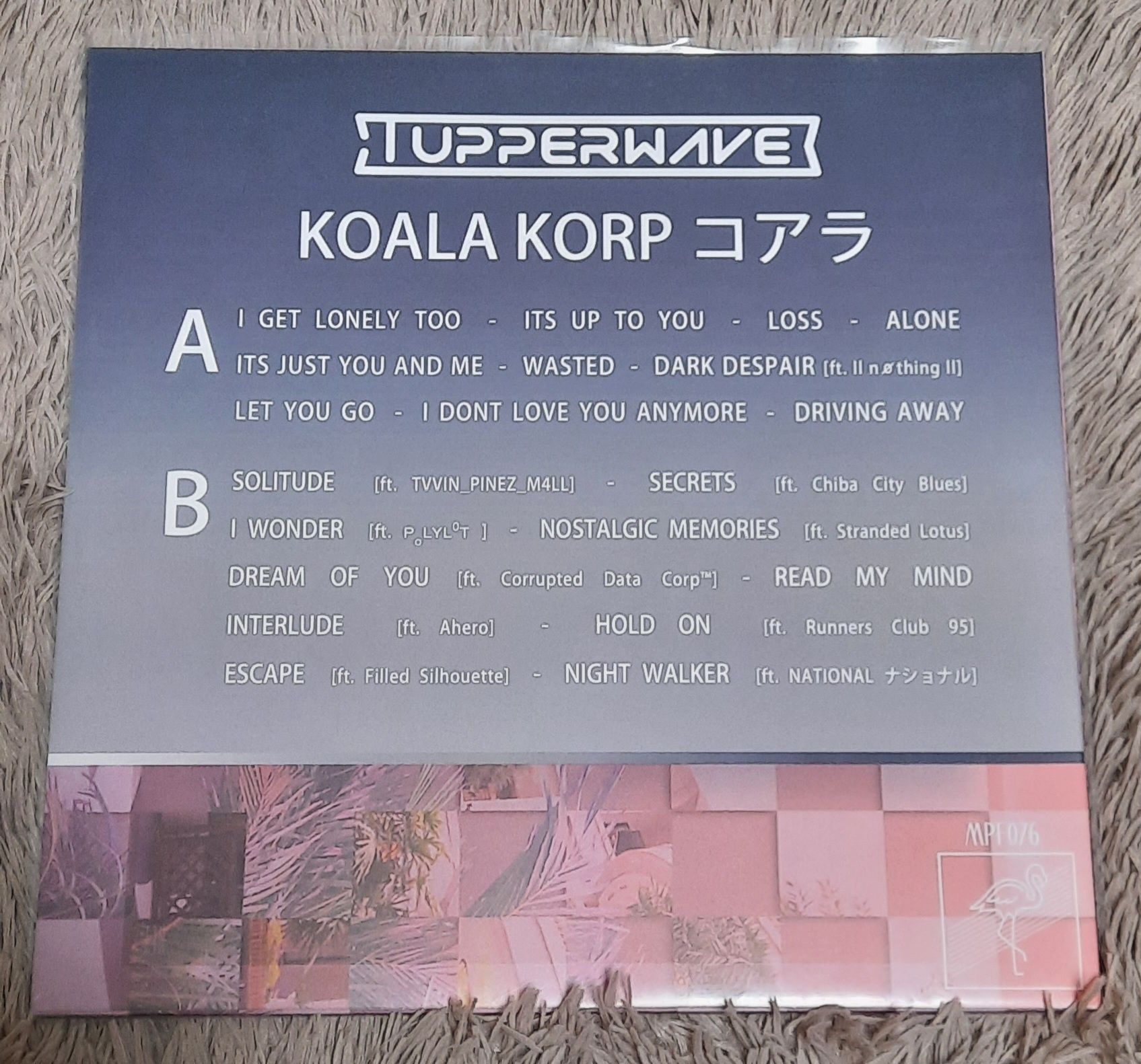Tupperwave - koala korp I , II ( synthwave, vaporwave)  vinyl