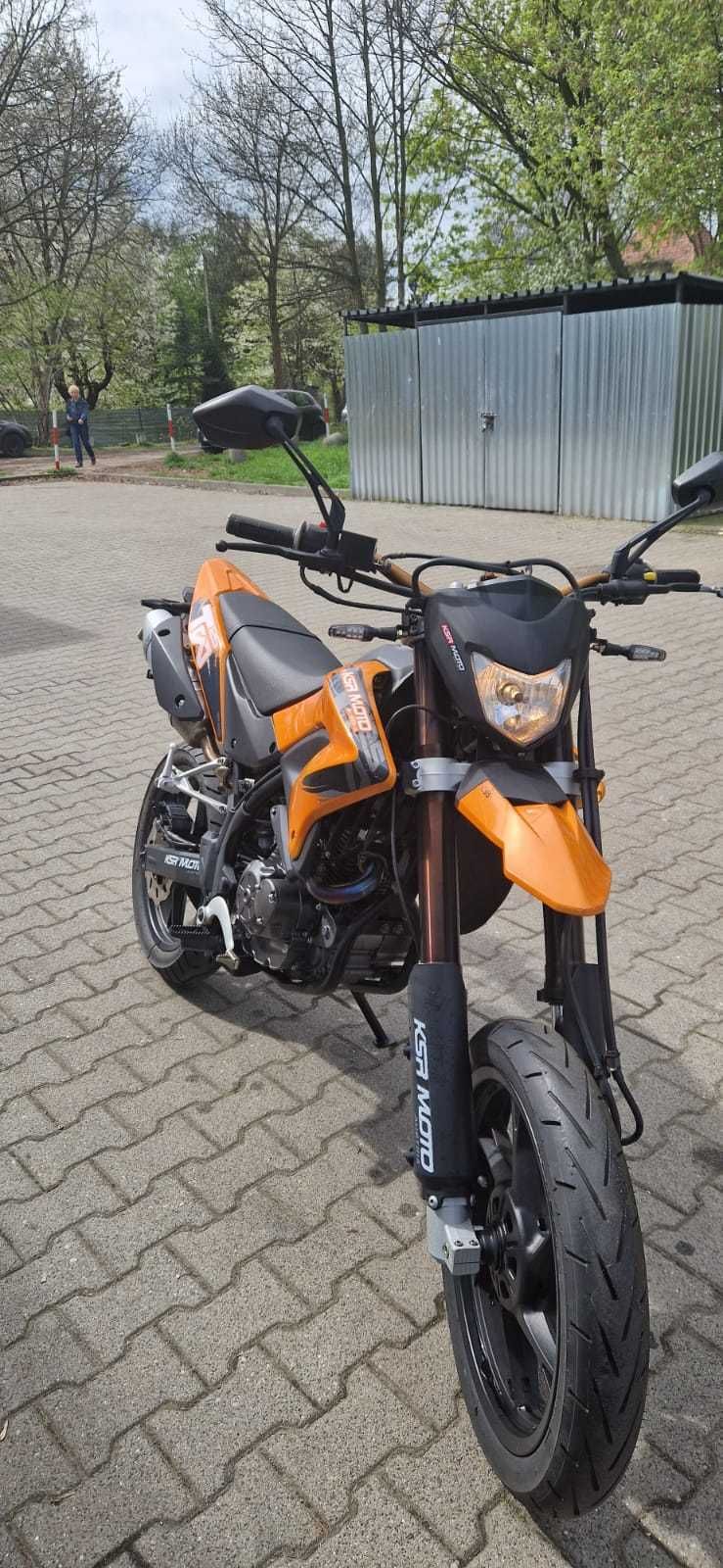 KSR Moto TW125 SM Supermoto Przebieg 2204km!!!