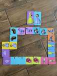 Memory domino puzzle Czuczu księżniczki rybki