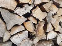 Suche dębowe drewno kominkowe,6% wilgotności