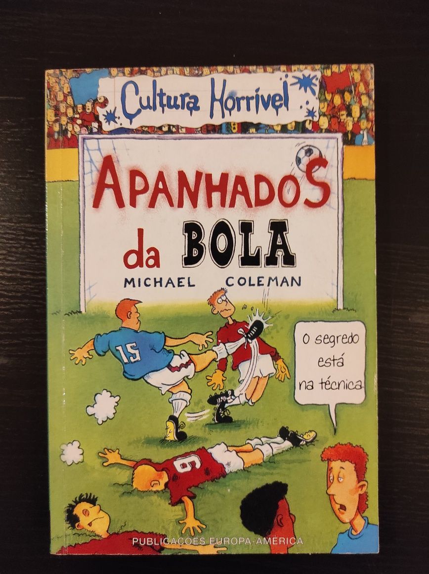 Livro Apanhados da Bola