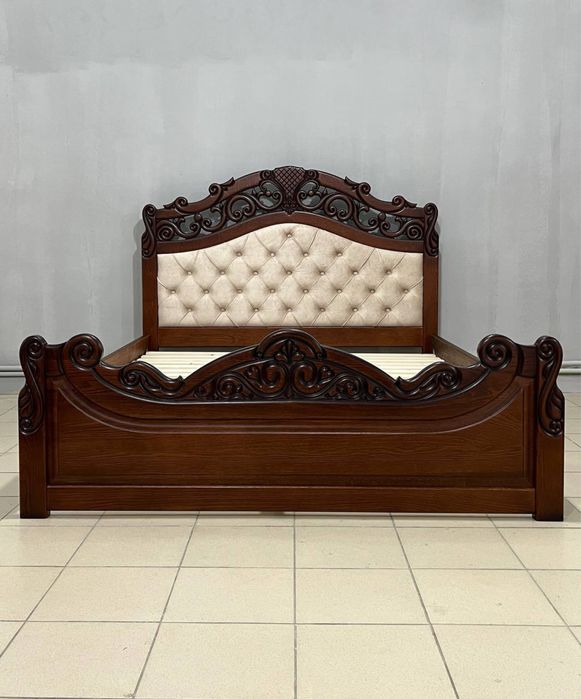 Ліжко Дуб 180х200, спальня Двохспальне ліжко