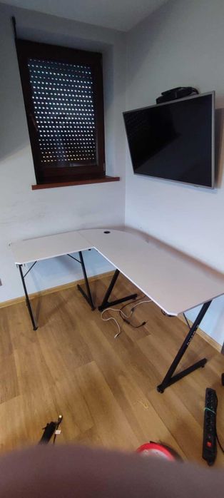 Biurko Gamingowe Huzaro Hero 7.0 White