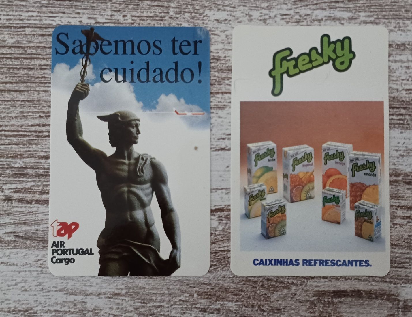 Calendários publicidade anos 80 e 90