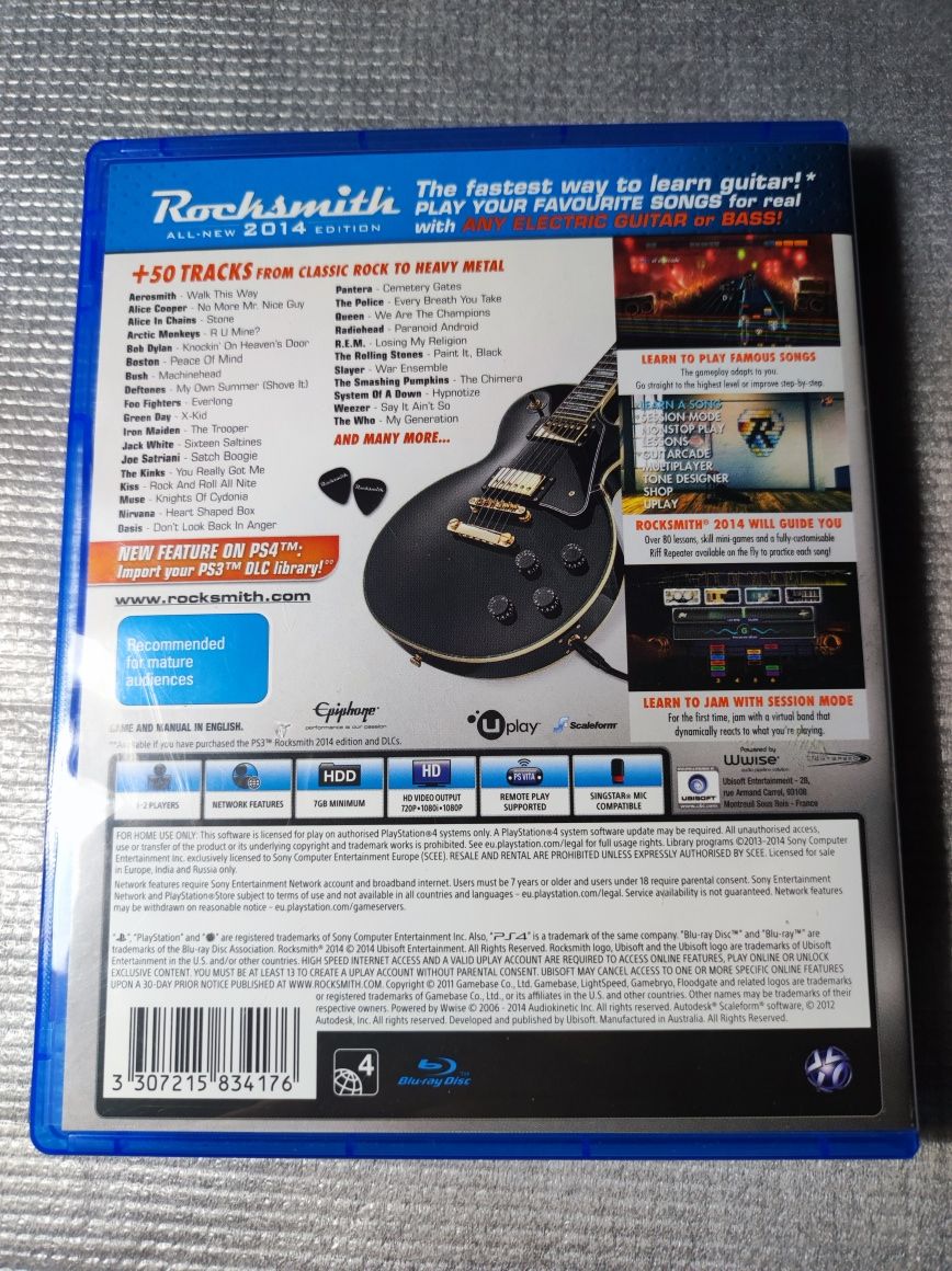Rocksmith 2014 | Gra PS4