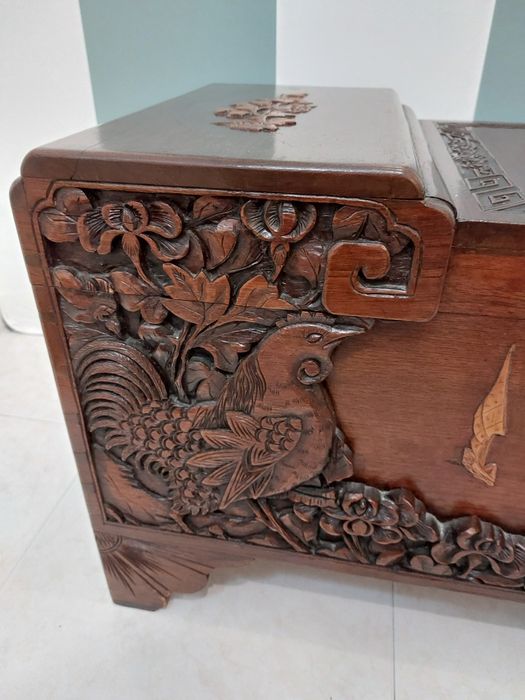 baú handmade vintage