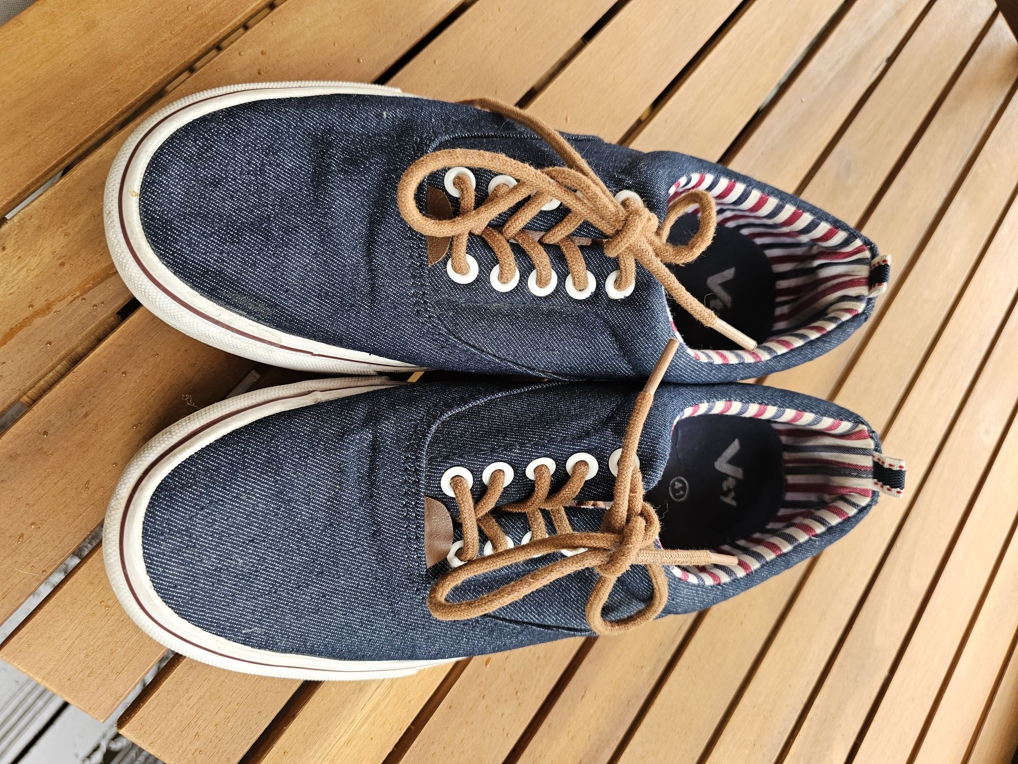 Tenisówki jeansowe ala Vans roz. 41 /26 cm