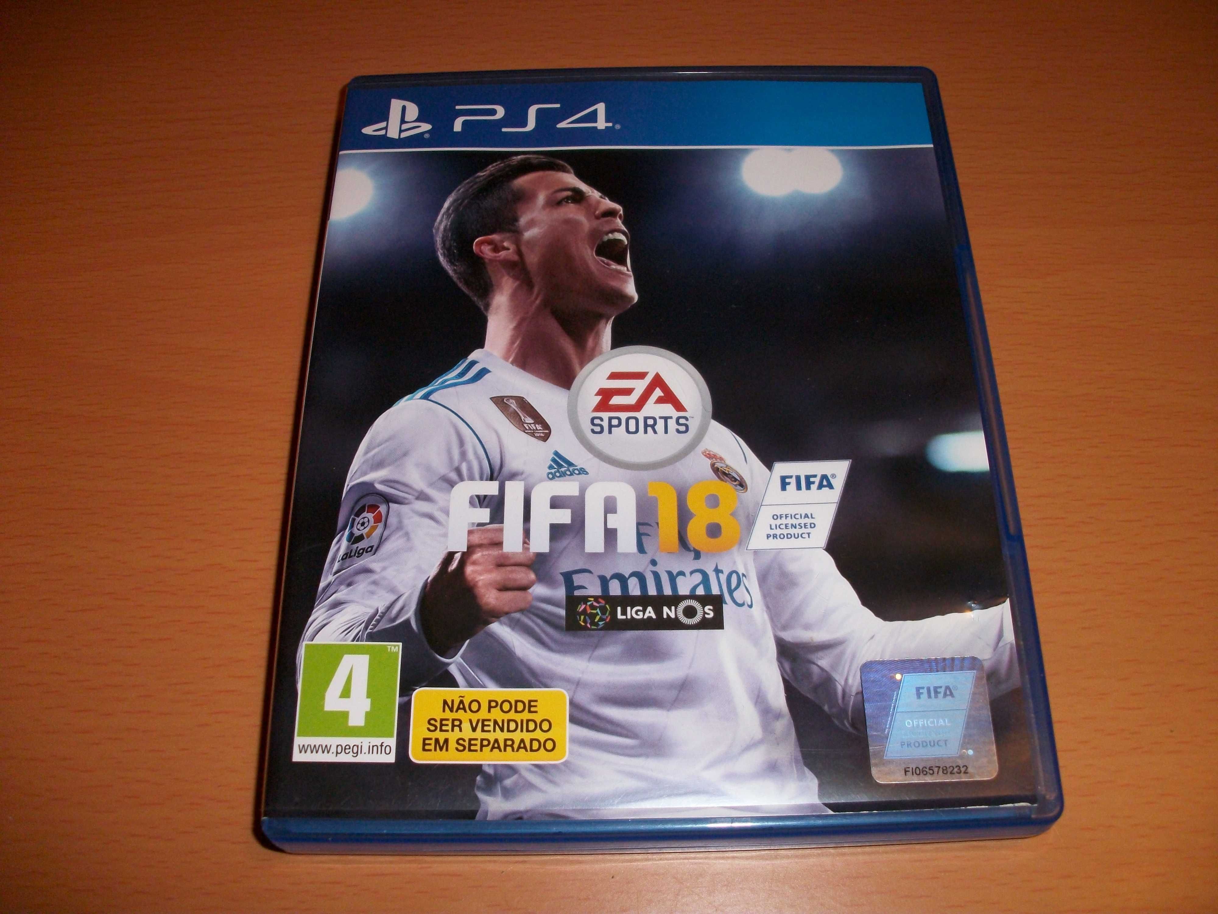 PS4 Disco Blue-ray Fifa 18