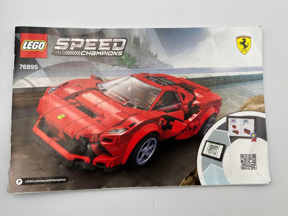 Lego Speed Champions 76895 Ferrari F8 Tributo z instrukcją