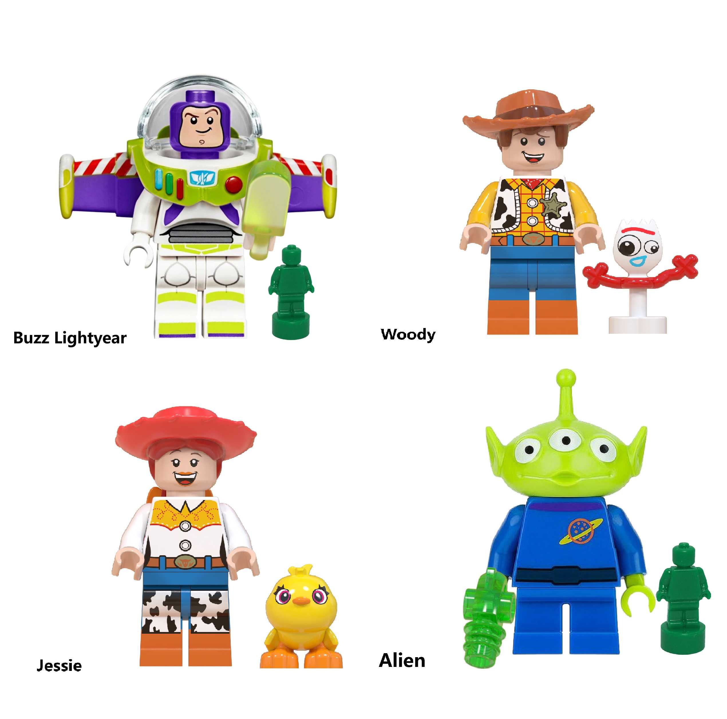 Coleção de bonecos minifiguras Toy Story nº2 (compatíveis Lego