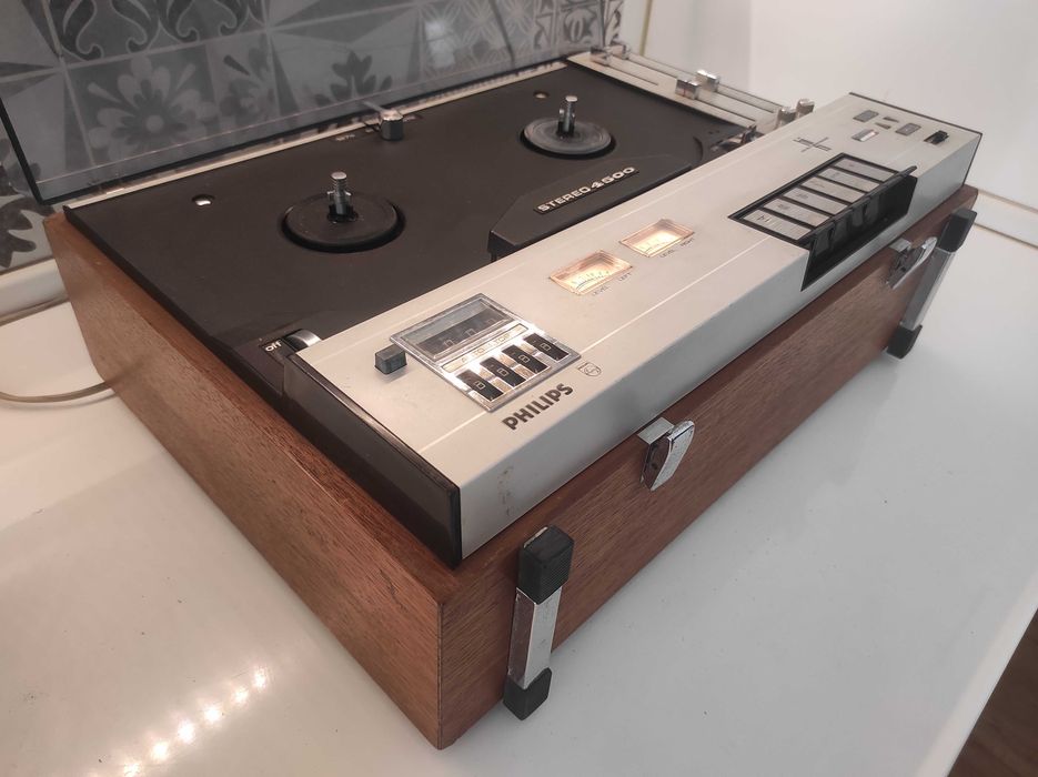 Gravador Philips Stereo 4500 HiFi Vintage