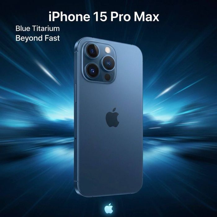 iPhone 15 Pro Max 512 GB Blue Titanium Офіціал