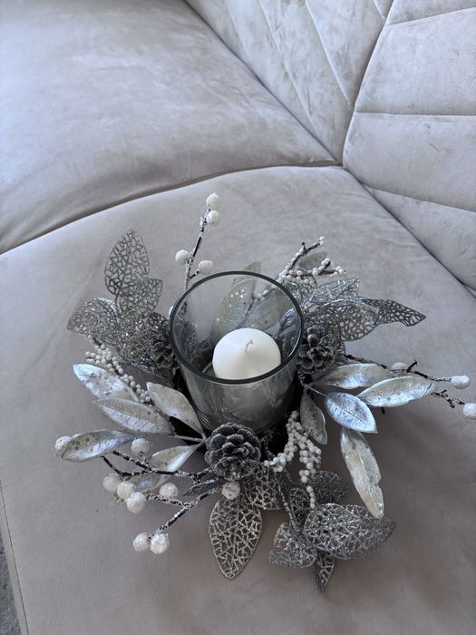 Piękny świecznik home&you świąteczny dekoracja