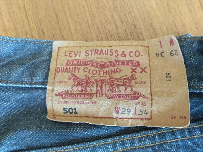 Calças Originais Levi's 501 - Excelente estado