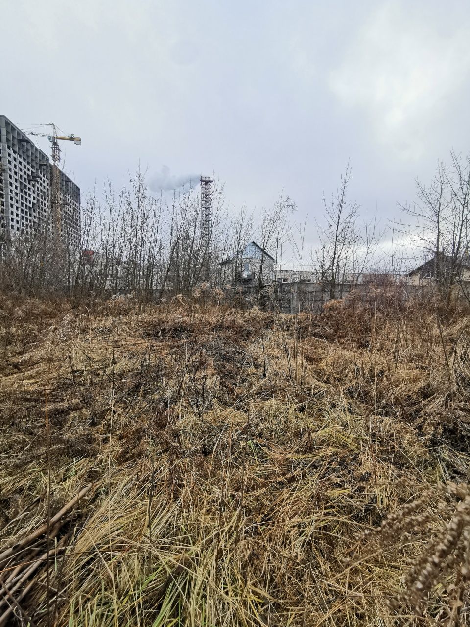 участок 8+7 соток, ул. Мисячна, Колоса, угловой