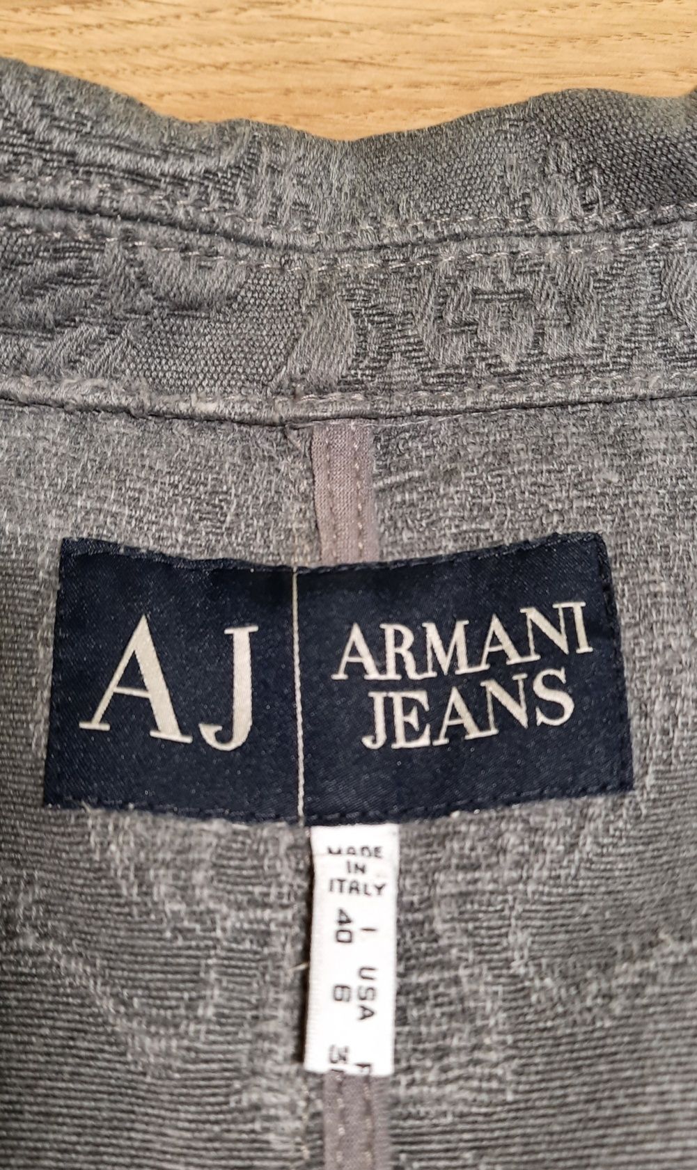 Marynarka Armani Jeans 36 Szara