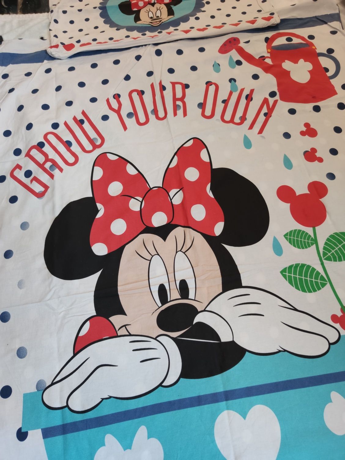 Pościel Disney myszka Minnie dla dziewczynki 120x90