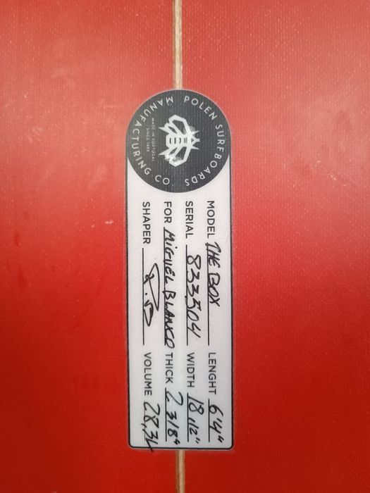 Prancha de Surf - Polen The Box 6'4'' | 28.3 L