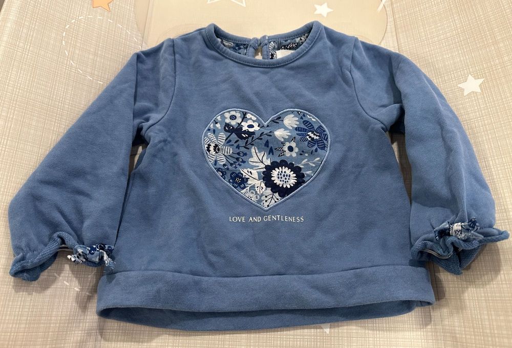 Conjunto Leggings Kiabi (9M) + Camisola Zippy (9-12M)