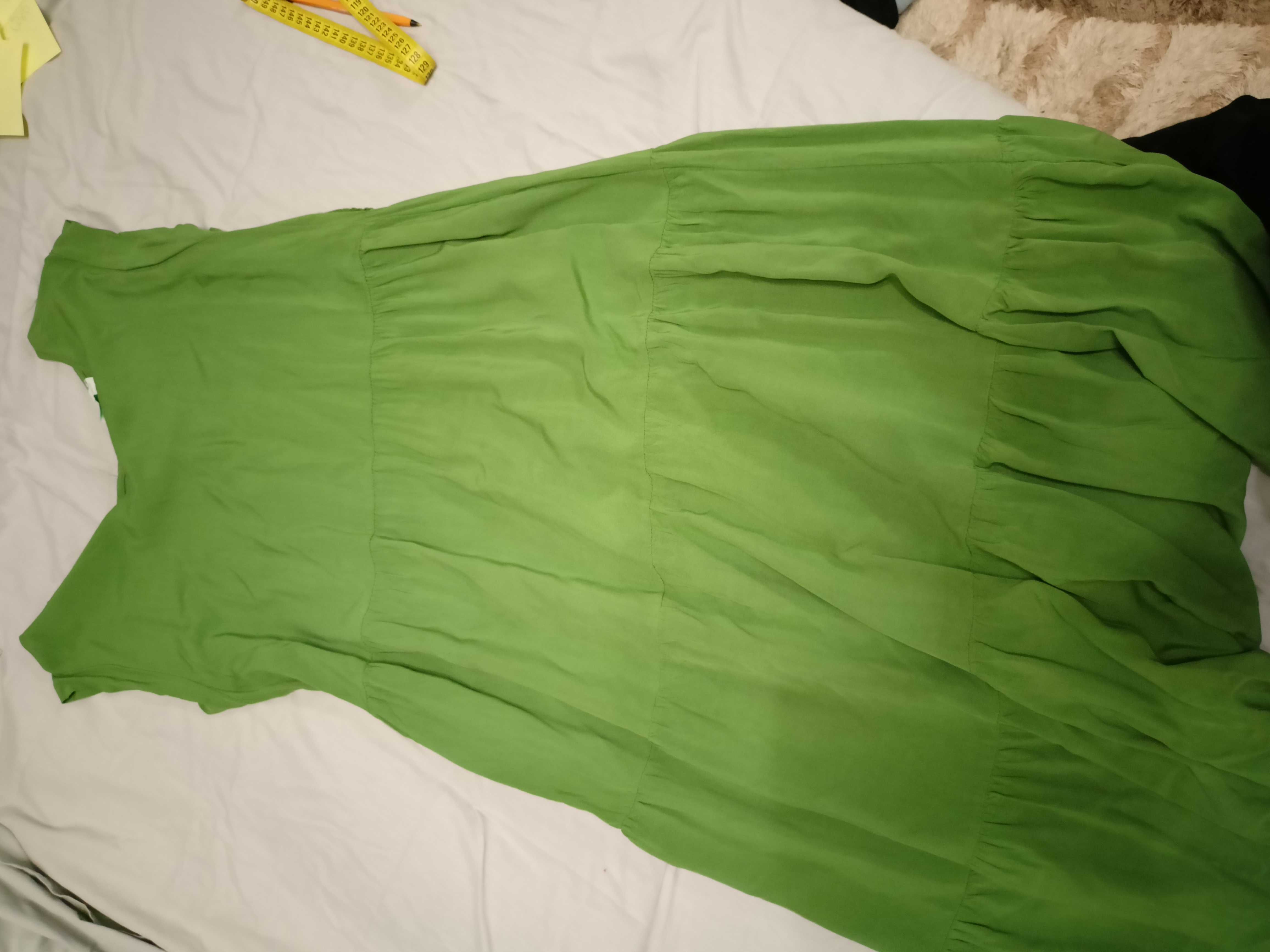 Sukienka zielona Uniwersalny rozmiar
