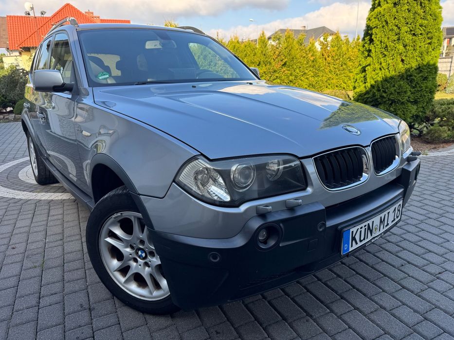 BMW X3 2,5 Benz.Automat Alusy NAVI BEZWYPADKOWA Niemcy