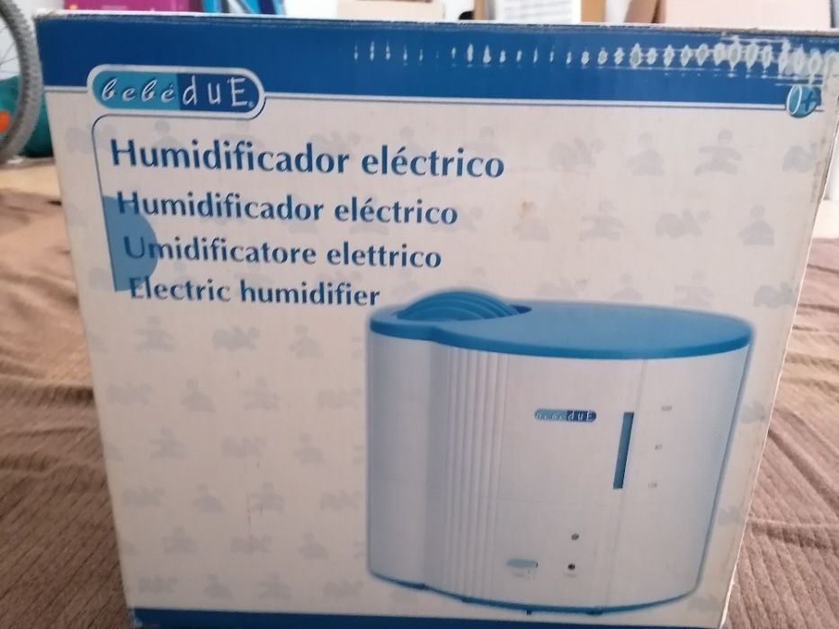 Humidificador elétrico bebéDuE para quarto de bebé como novo