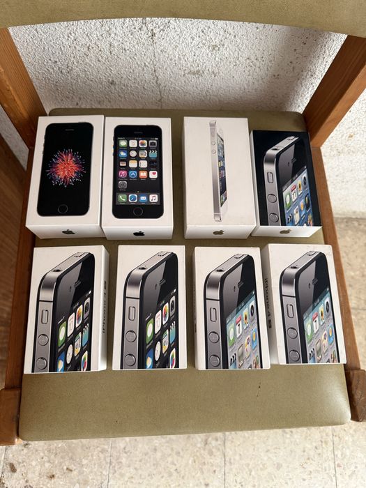 Iphones caixas varias
