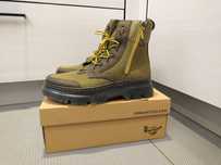 Buty, glany Dr. martens, unisex, rozmiar 43, oliwkowe