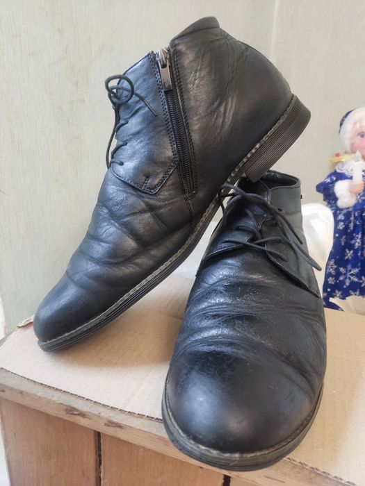 Продам кожаные ботинки Mida, размер 45.