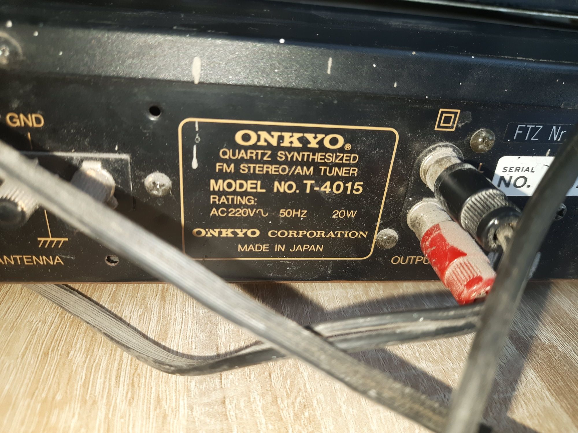Wieza unitra diora amplituner i tuner onkyo integra