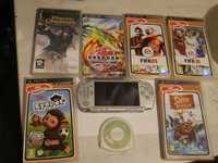 playstation PSP 2004 silver gry