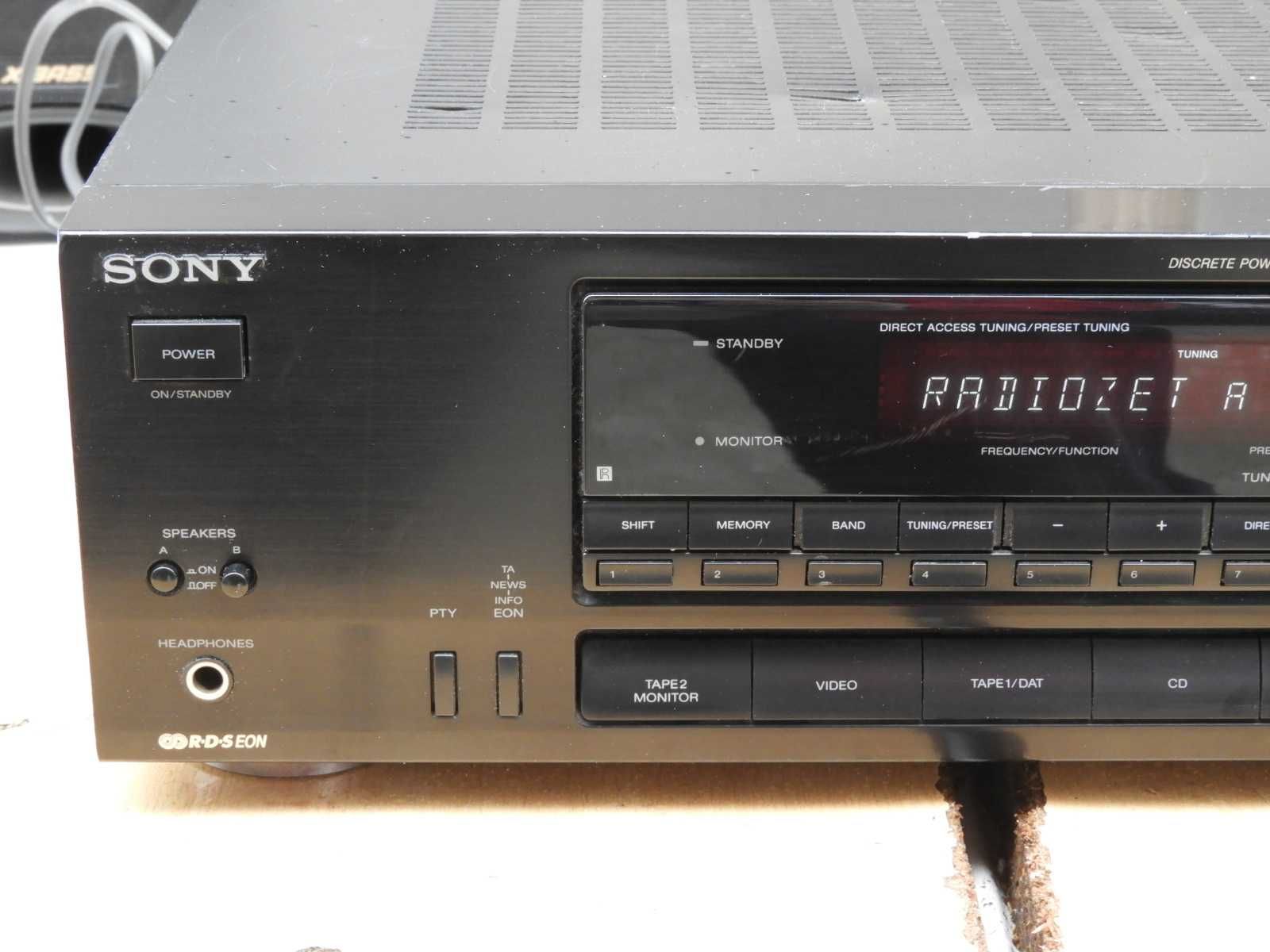 Amplituner Sony STR GX 311 część dużej wieży Sony 43 cm
