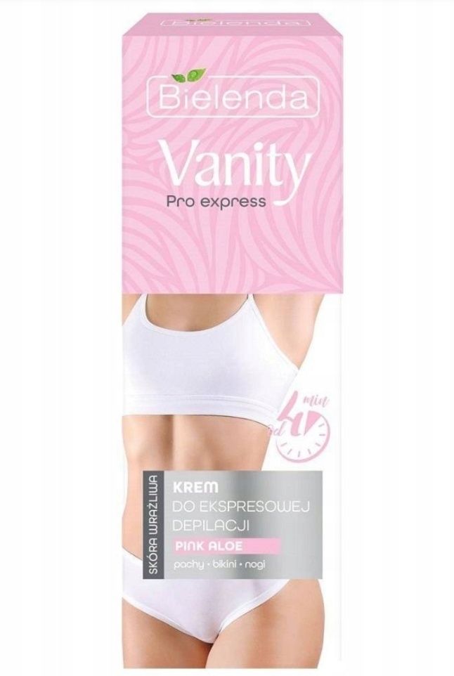 Bielenda Vanity Pro Expres Pink Aloe Krem do depilacji 75