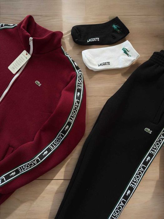 Зимний спортивный костюм Lacoste, костюм Лакоста, оплата на почте