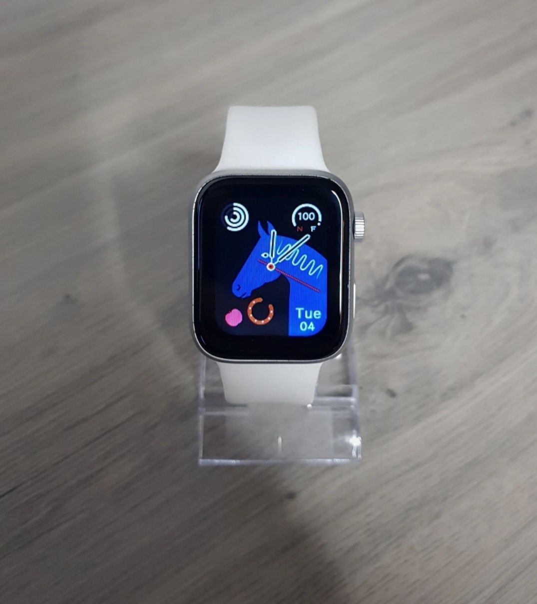Smartwatch biały komplet