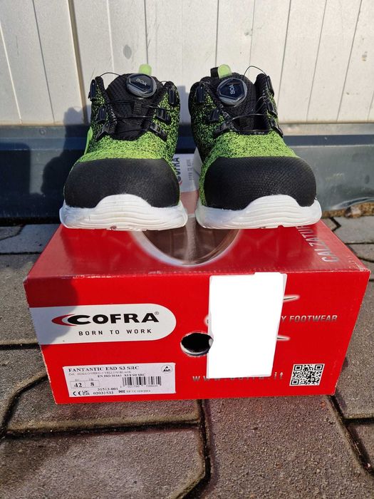 Buty robocze COFRA COFRA FANTASTIC ESD S3 SRC super design BOA r. 42