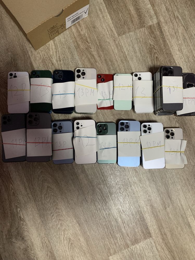 Корпуса оригинал для iphone 11,11p,11pm,12m,12p,13,13p,13pm,14p,14pm