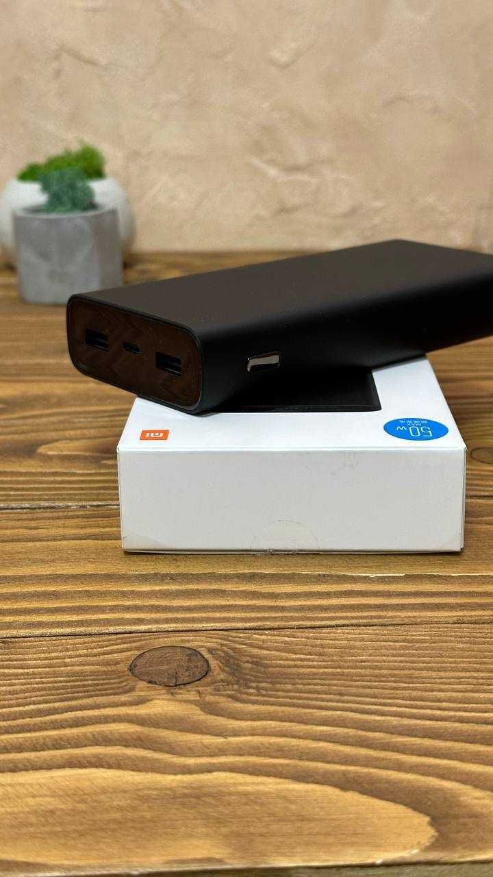 PowerBank Xiaomi Mi 20000mAh 50W (Зарядка ноутбуків)