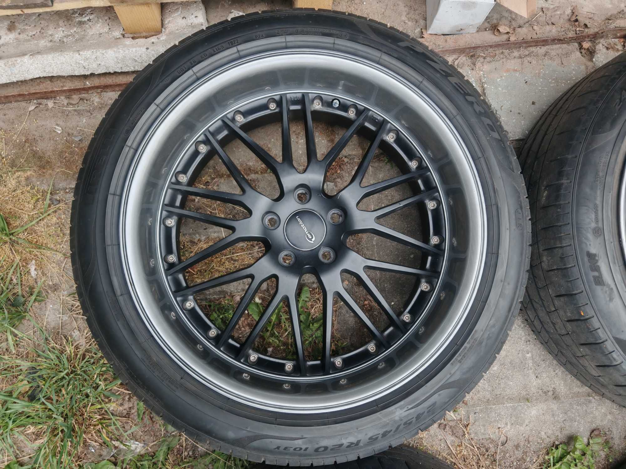 Felgi Hunter Wasabi 9.5JX20 + Opona Pirelli P Zero 245/45 R20  103Y
