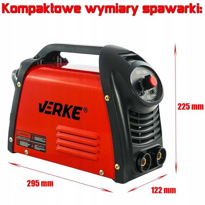 Spawarka inwertorowa A 200A LCD MMA IGBT