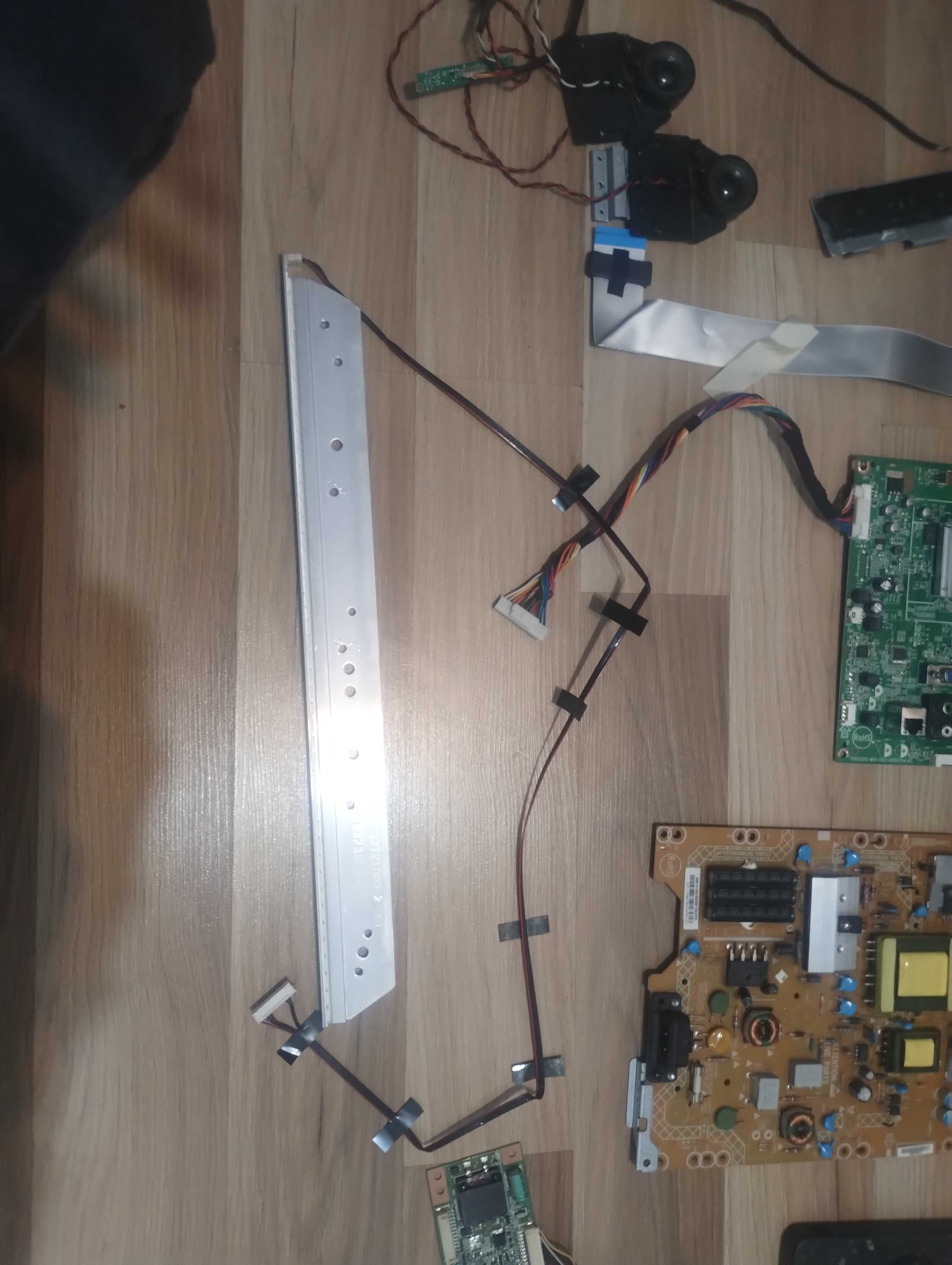 Tv 32" Philips 32pfl350 zasilacz logika części podświetlenie