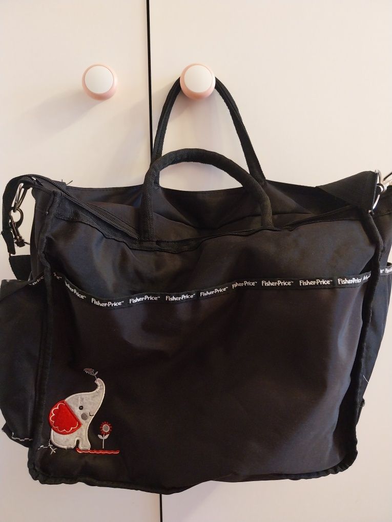 Torba do wózka Fisher Price niemowlęca na akcesoria niemowlęce z matą