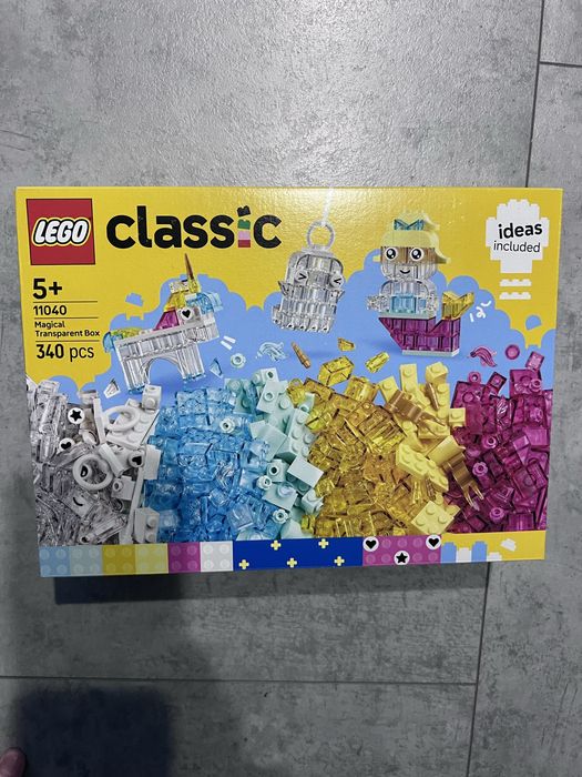 Lego 11040 Classic przeźroczyste Nowe