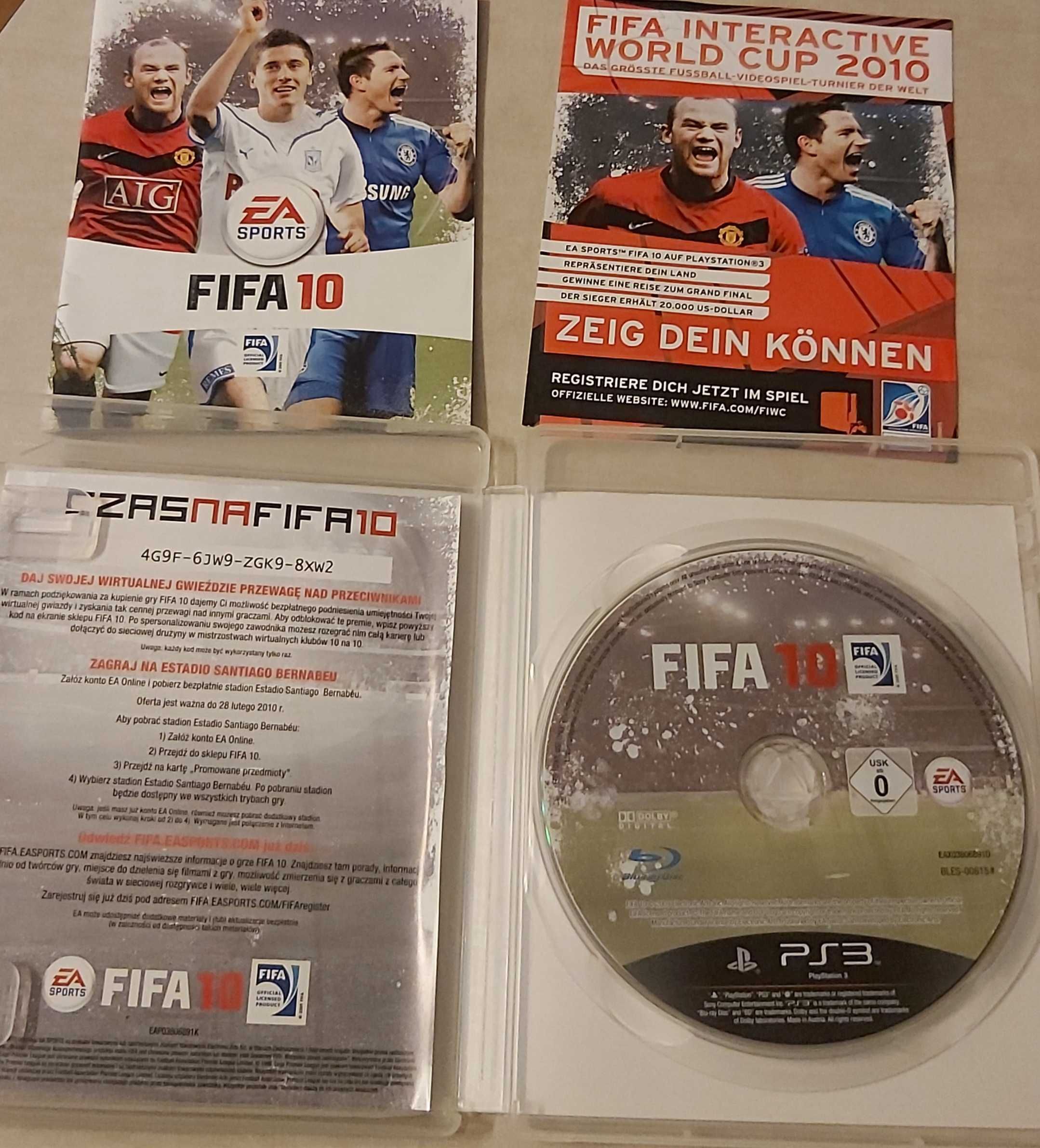 FIFA 10 PS3 oryginał CS Playstation