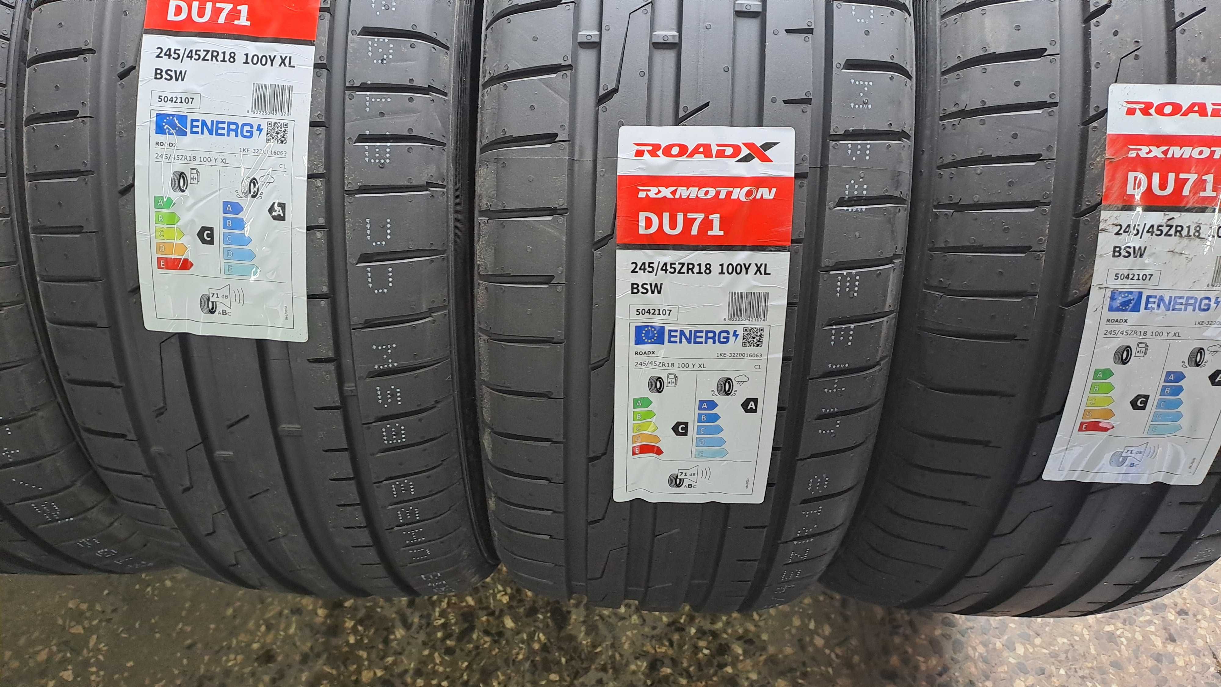 245/45r18 roadx nowe opony letnie montaż w cenie