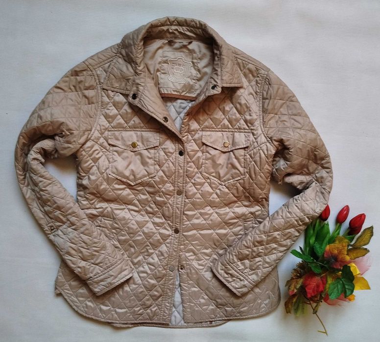 Massimo Dutti świetna markowa pikowana kurtka jak nowa rozmiar 38