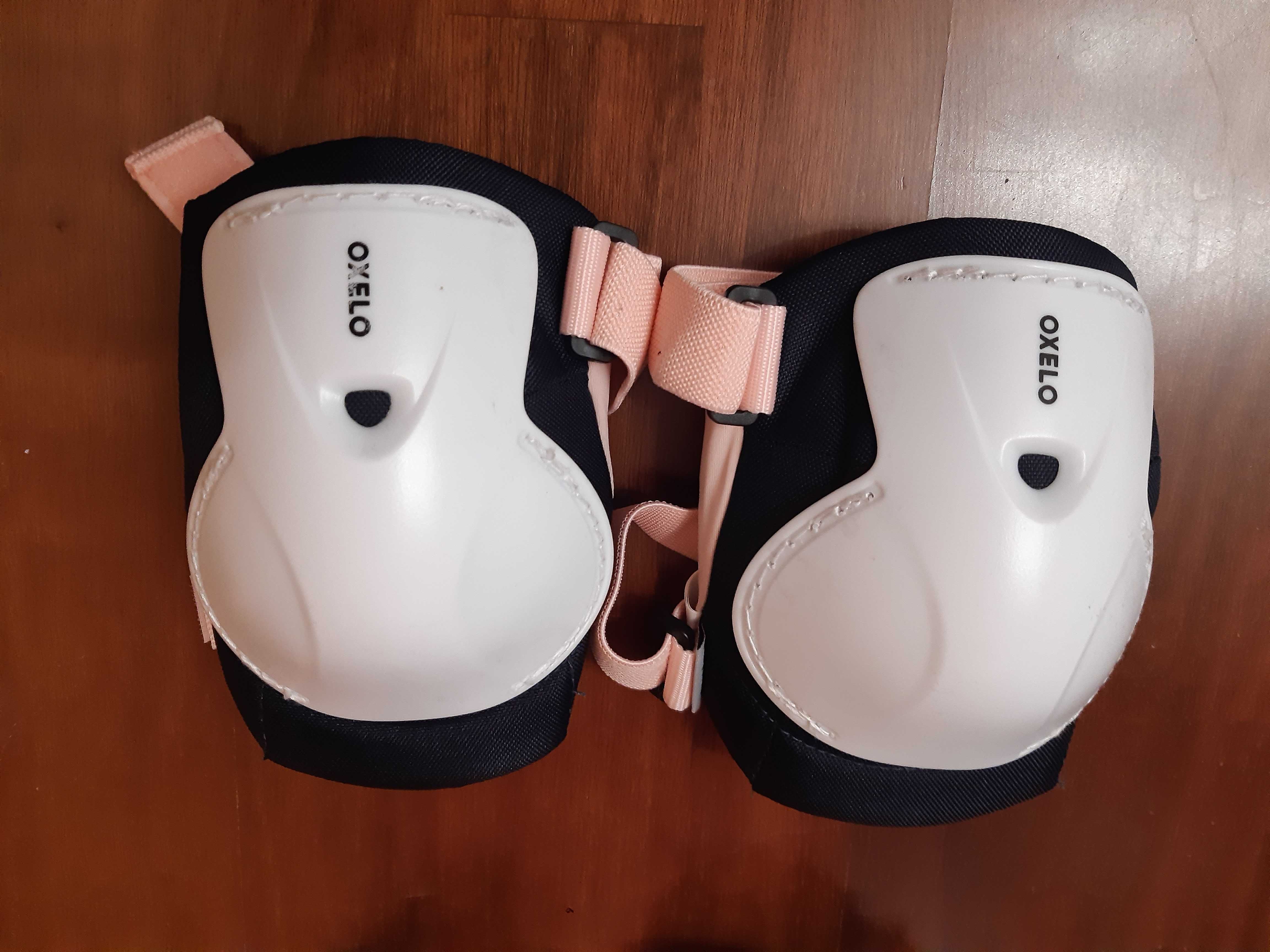 Conjunto NOVO de proteções de criança para bicicleta e afins